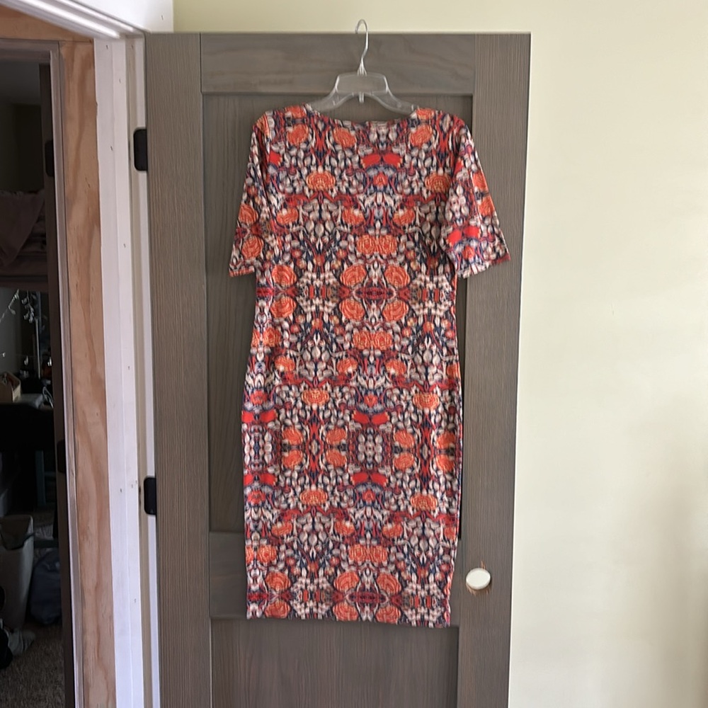 Lula Roe knit column dress, size M - Picture 4 of 5